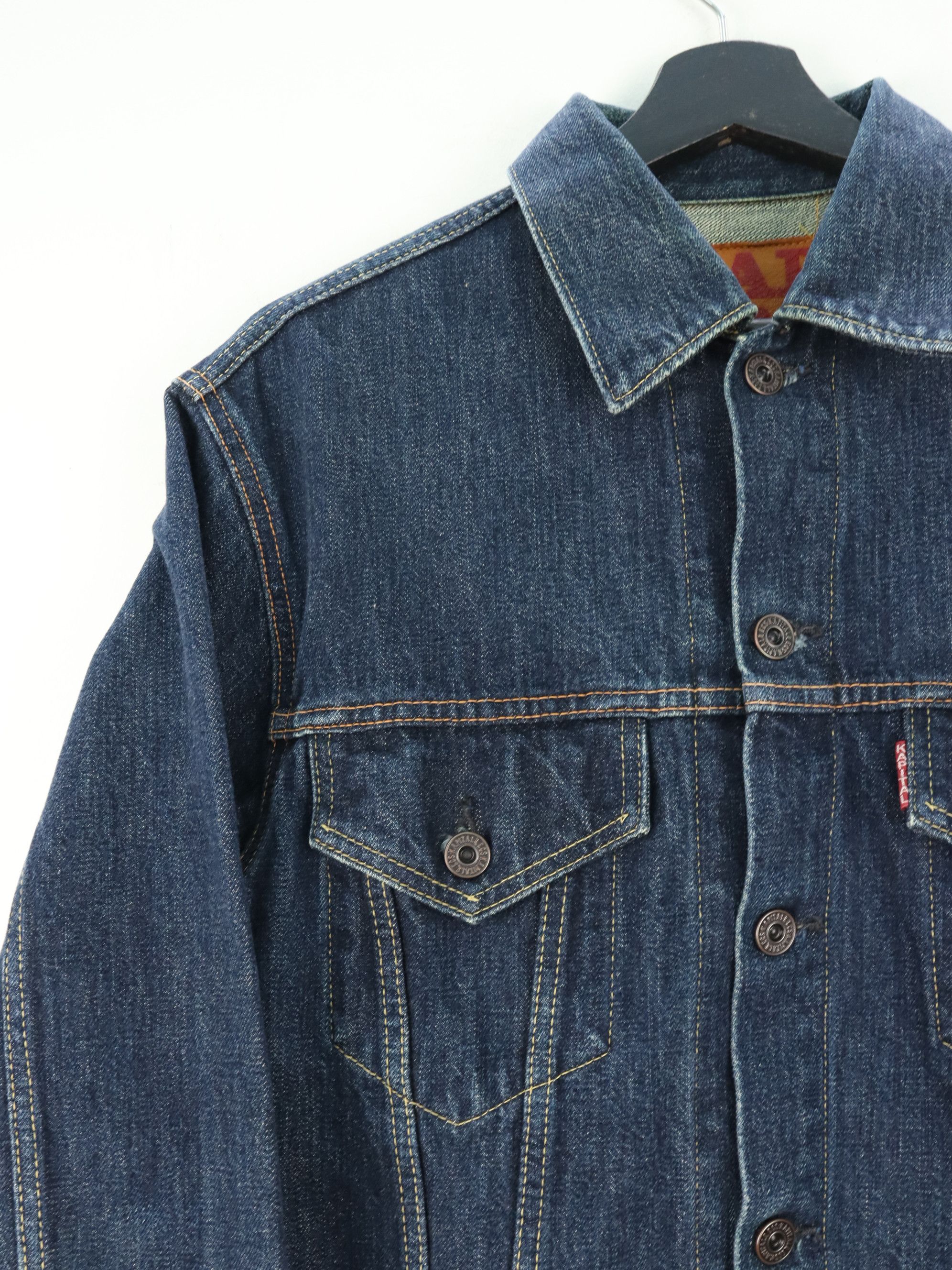 Kapital Kapital Type-3 Selvedge Jeans Denim Jacket Size US M / EU 48-50 / 2 - 5 Thumbnail