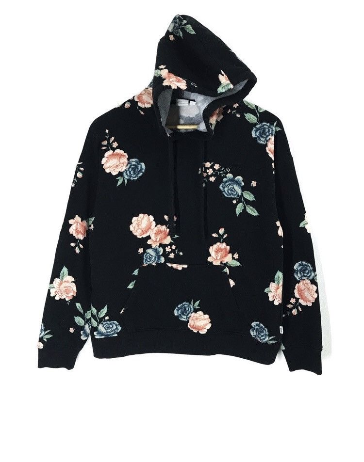 Vans Vans Floral Printed Cotton Hoodies Size US M / EU 48-50 / 2 - 2 Thumbnail