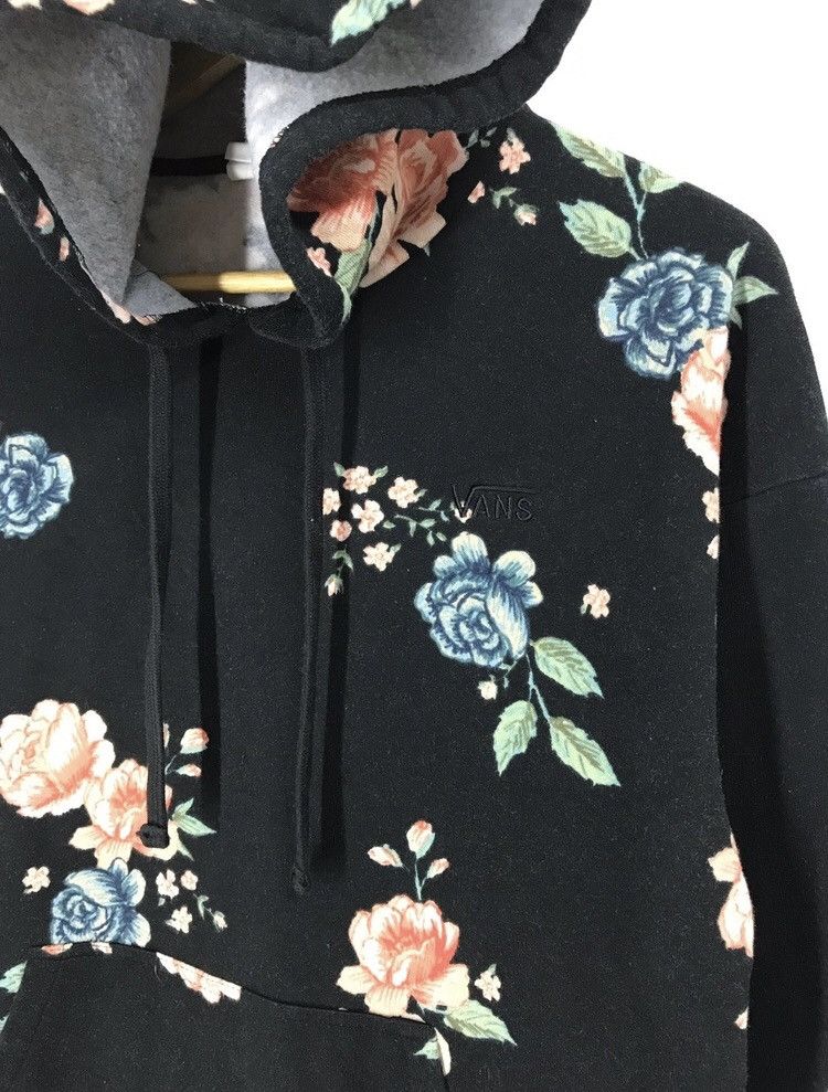 Vans Vans Floral Printed Cotton Hoodies Size US M / EU 48-50 / 2 - 1 Thumbnail
