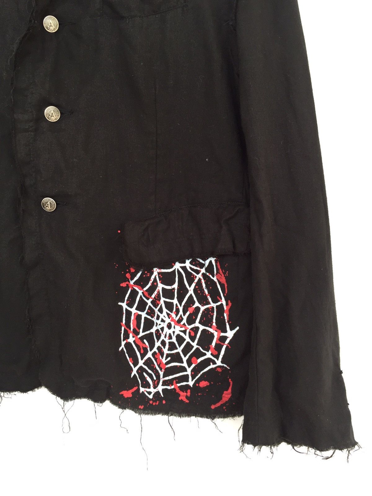 Designer × Japanese Brand × Seditionaries Vintage Distressed Spider Key Station The Uk Punk Jacket Size US M / EU 48-50 / 2 - 5 Thumbnail