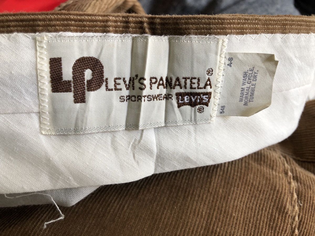 Levi's 70s Levi’s Panatela Made in Usa Corduroy Flare Pant Size US 31 - 12 Thumbnail