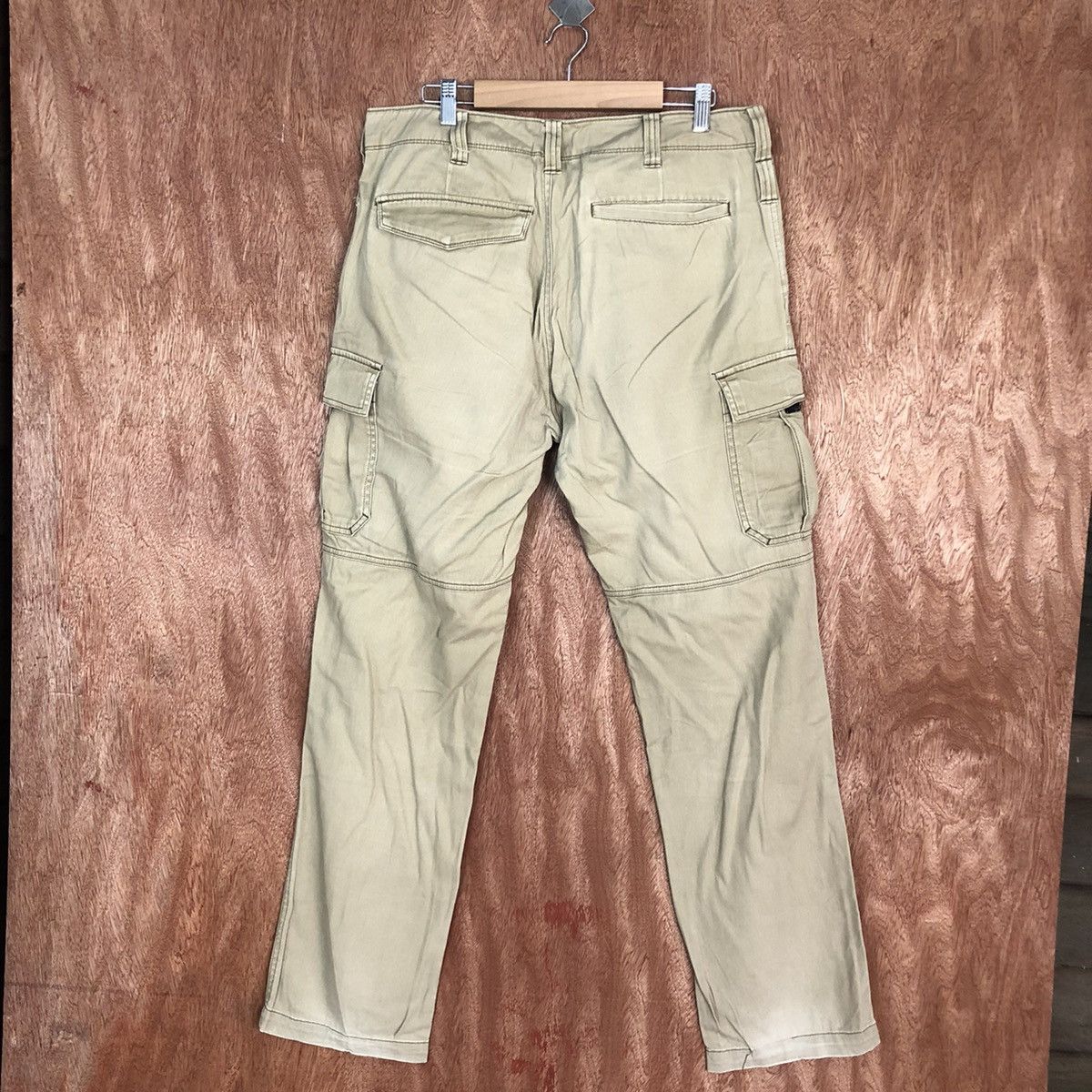 Faded Glory D Burtle faded Brown Multipocket Cargo Pants #2112 Size US 33 - 10 Thumbnail