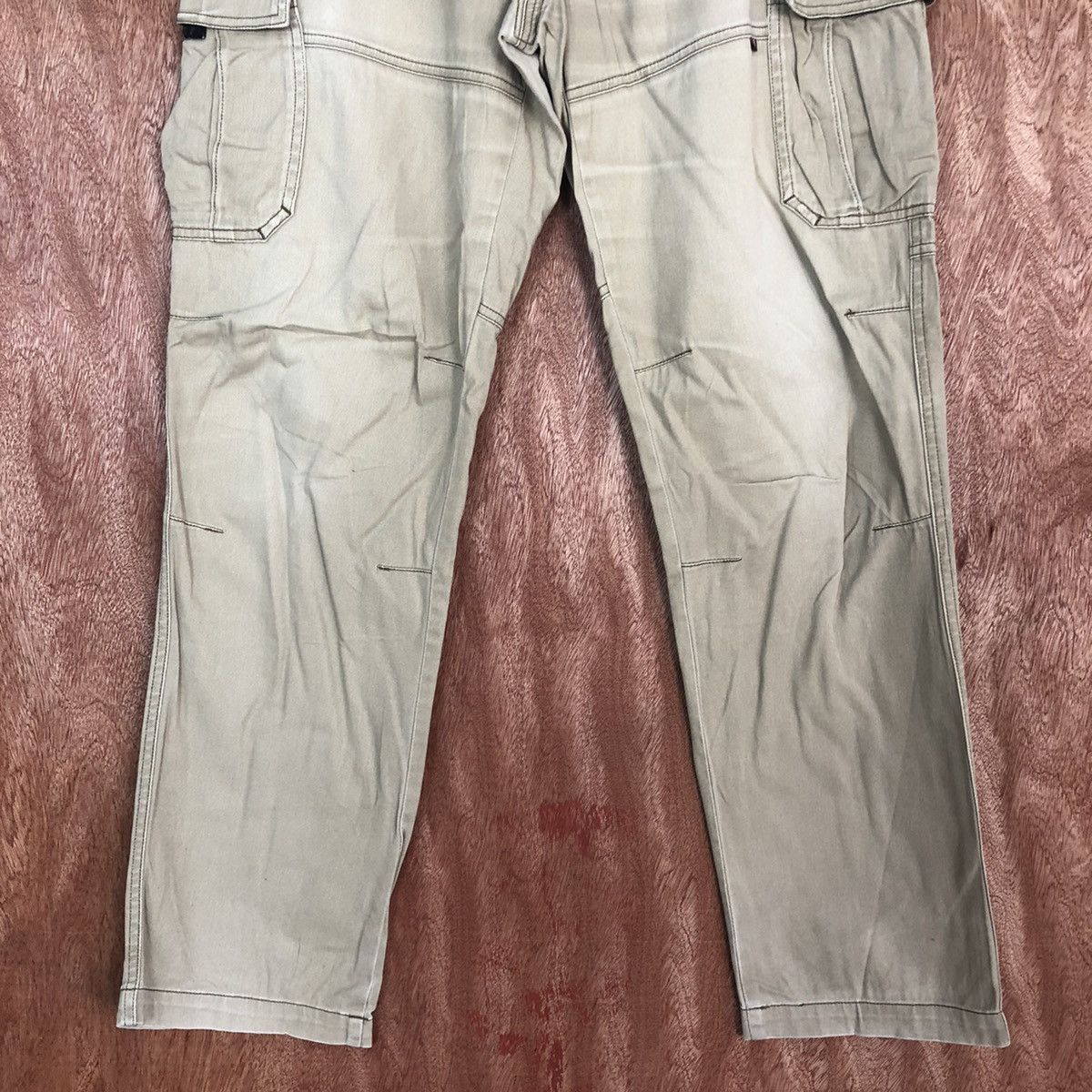 Faded Glory D Burtle faded Brown Multipocket Cargo Pants #2112 Size US 33 - 3 Thumbnail