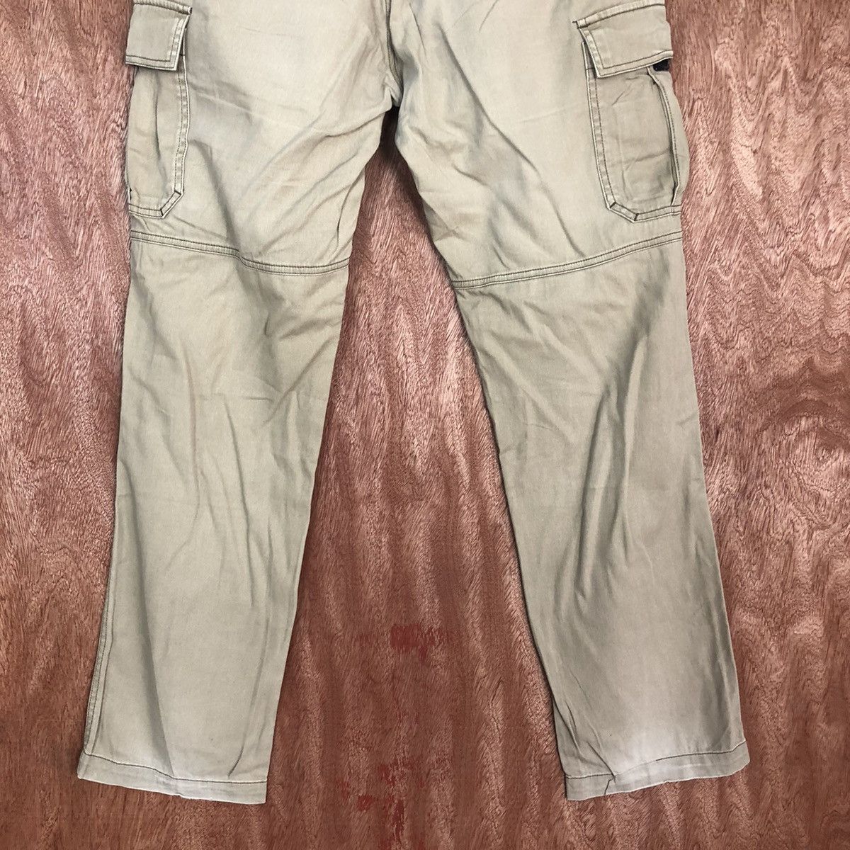 Faded Glory D Burtle faded Brown Multipocket Cargo Pants #2112 Size US 33 - 12 Thumbnail