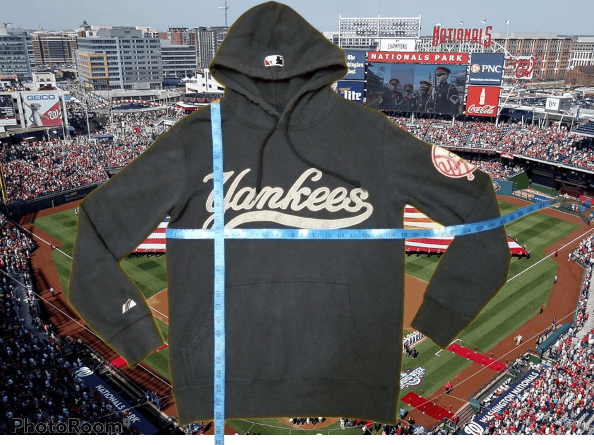 MLB × Majestic YANKEES SPEELOUT SWEATER HOODIE Size US S / EU 44-46 / 1 - 6 Thumbnail