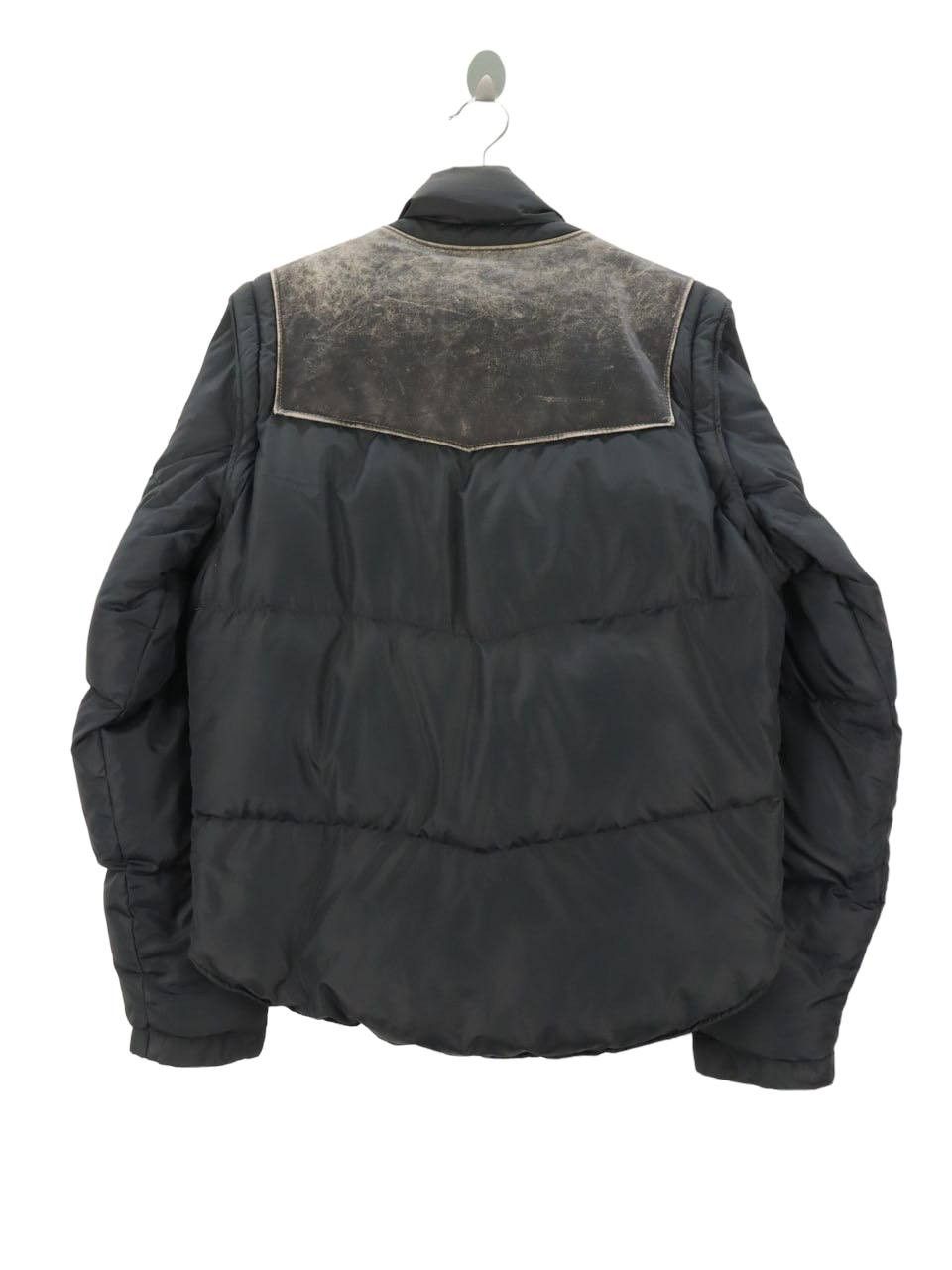 Schott Vintage Schott Detachable Leather Goose Down Puffer Jacket Size US M / EU 48-50 / 2 - 6 Thumbnail