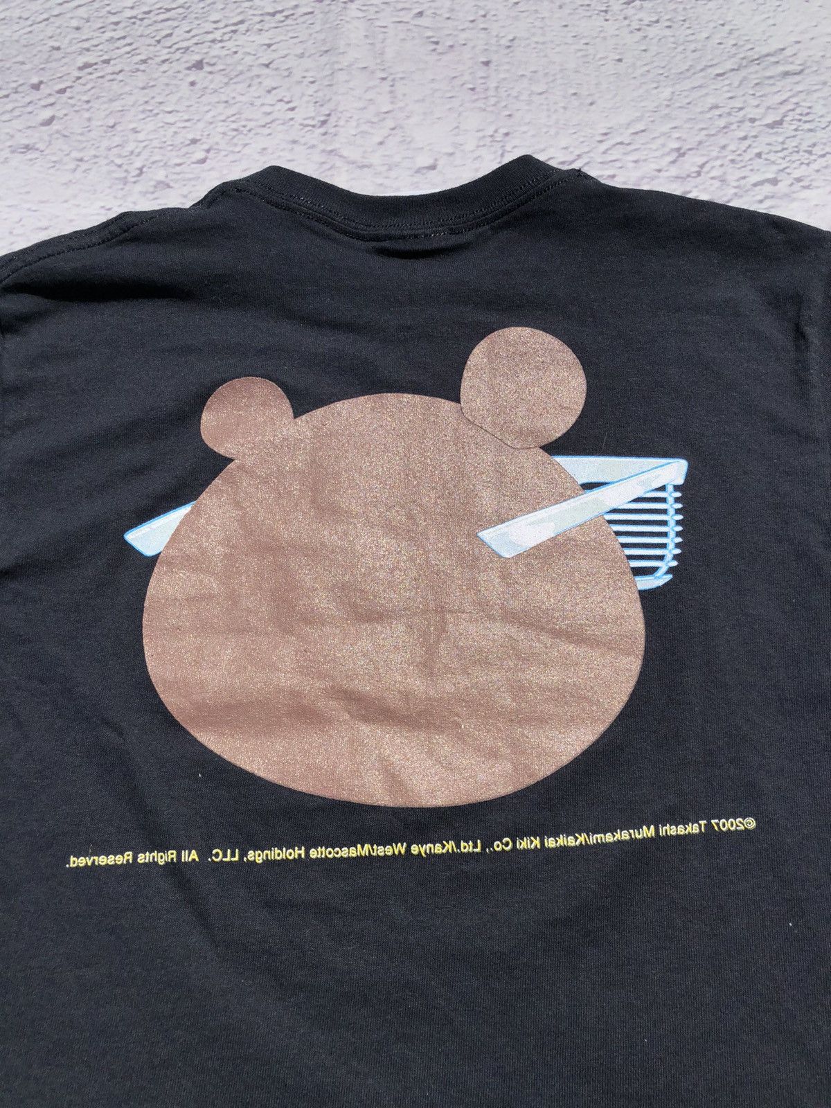 Kanye West Vintage 2007 Kanye West Glow in the Dark Tour Murakami Bear Size US XS / EU 42 / 0 - 12 Thumbnail