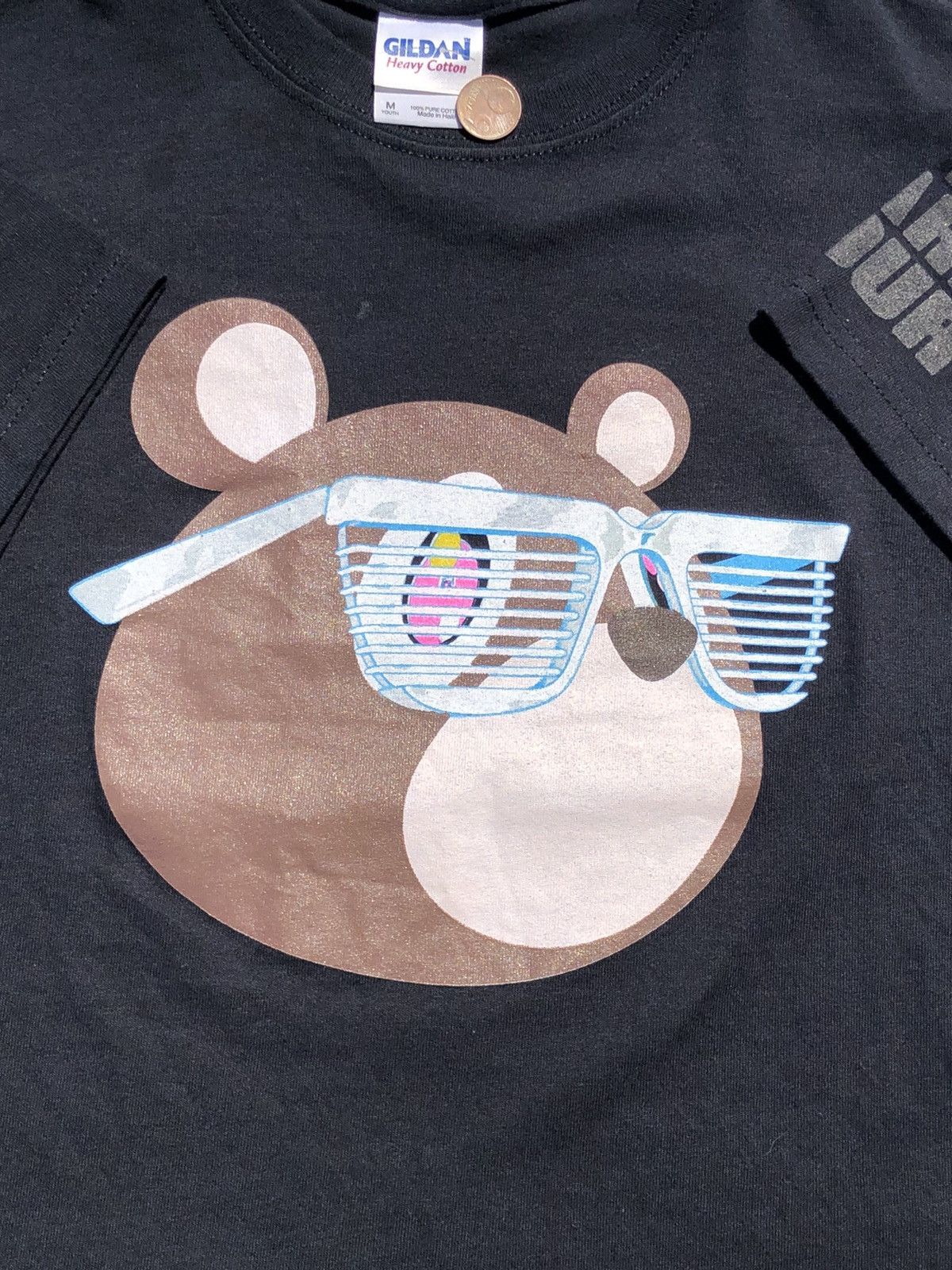 Kanye West Vintage 2007 Kanye West Glow in the Dark Tour Murakami Bear Size US XS / EU 42 / 0 - 4 Thumbnail