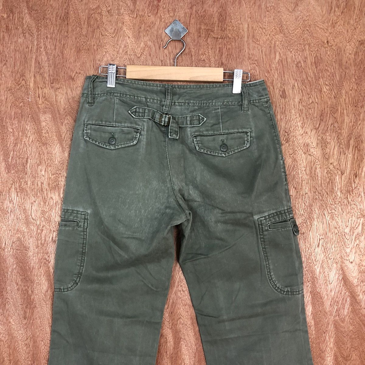 Faded Glory Vert Dense Grey Multipocket Cargo Pants #2629 Size US 30 / EU 46 - 10 Thumbnail