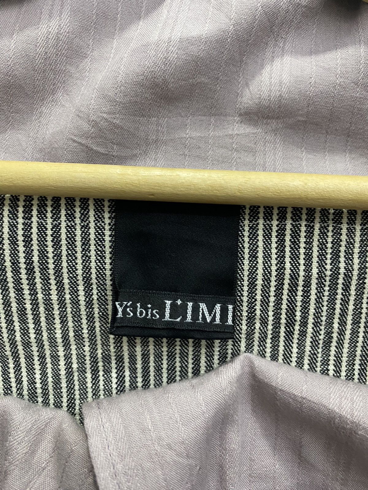 Limi Feu Y’s bis LIMI HICKORY STRIPE SHAWL COLLAR BOLERO Size S / US 4 / IT 40 - 10 Thumbnail