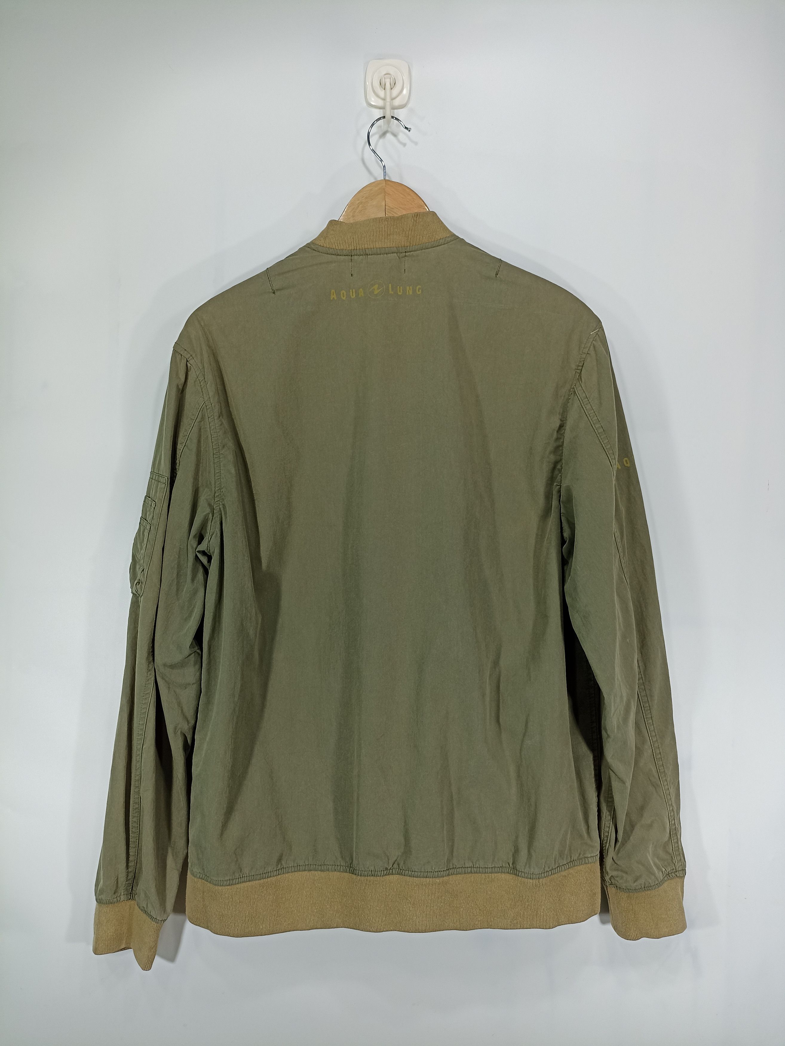 Japanese Brand × Vintage Vintage Aqua Lung Bomber Style Jacket Size US S / EU 44-46 / 1 - 5 Thumbnail