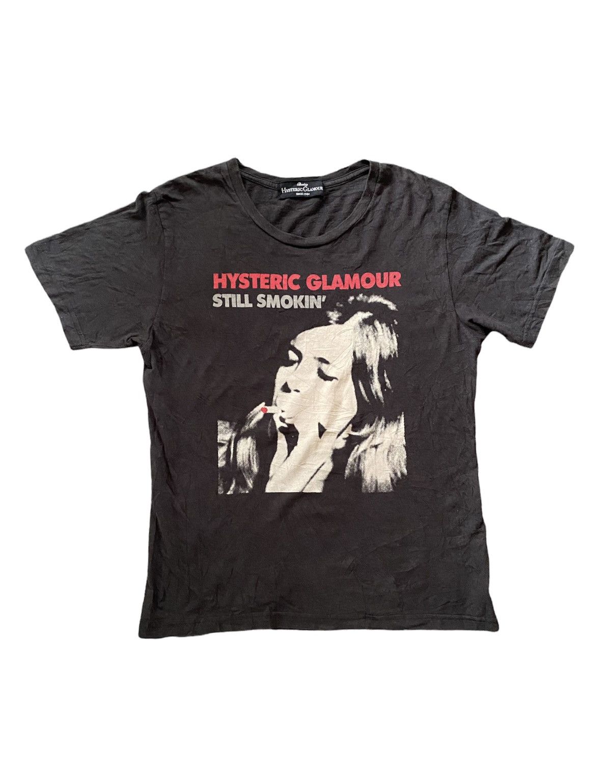 Hysteric Glamour Still Smoking tee | Grailed