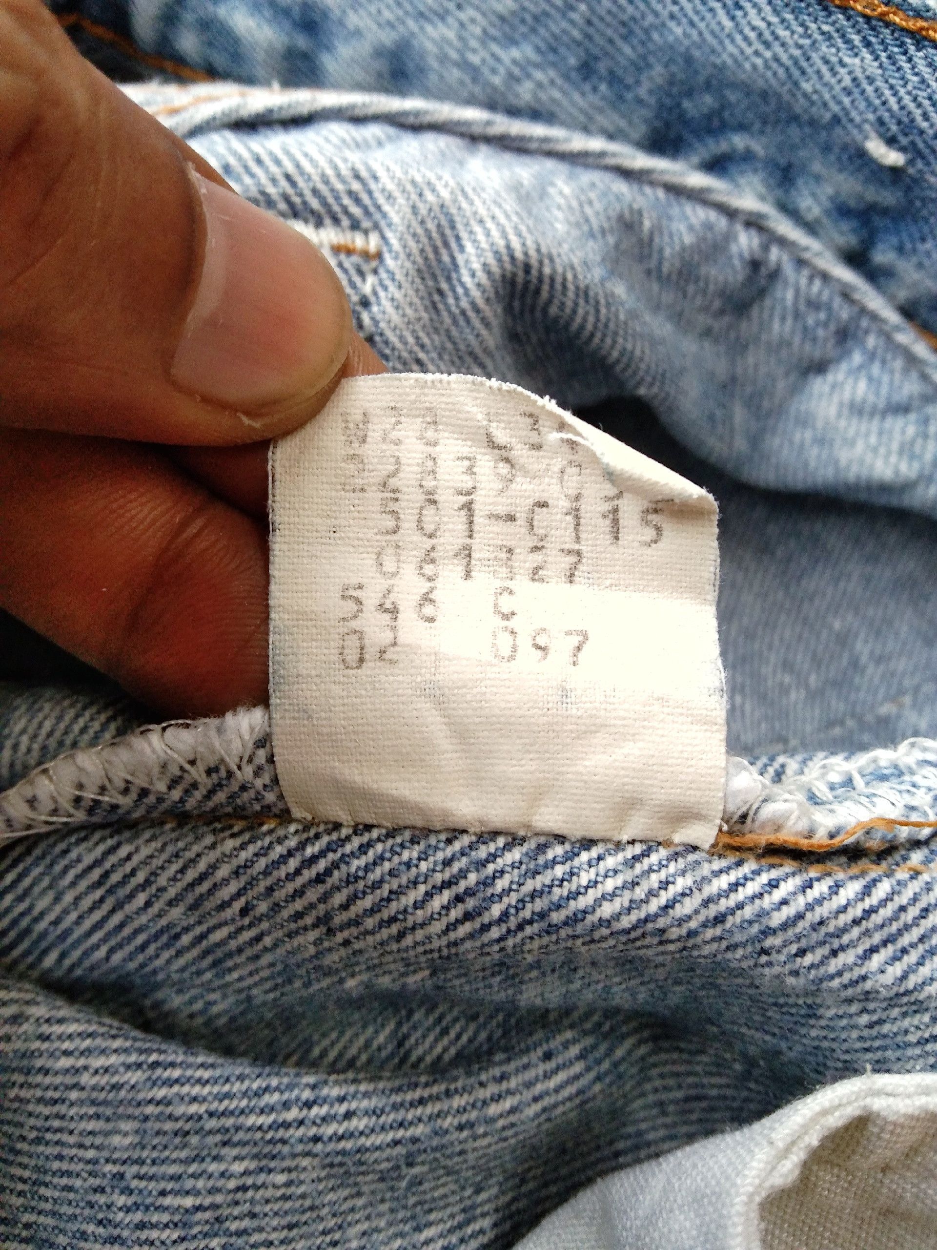 Levi's 80s Vintage Levi's 501 Made In USA Distressed Jeans 27x29 Size US 27 - 10 Thumbnail