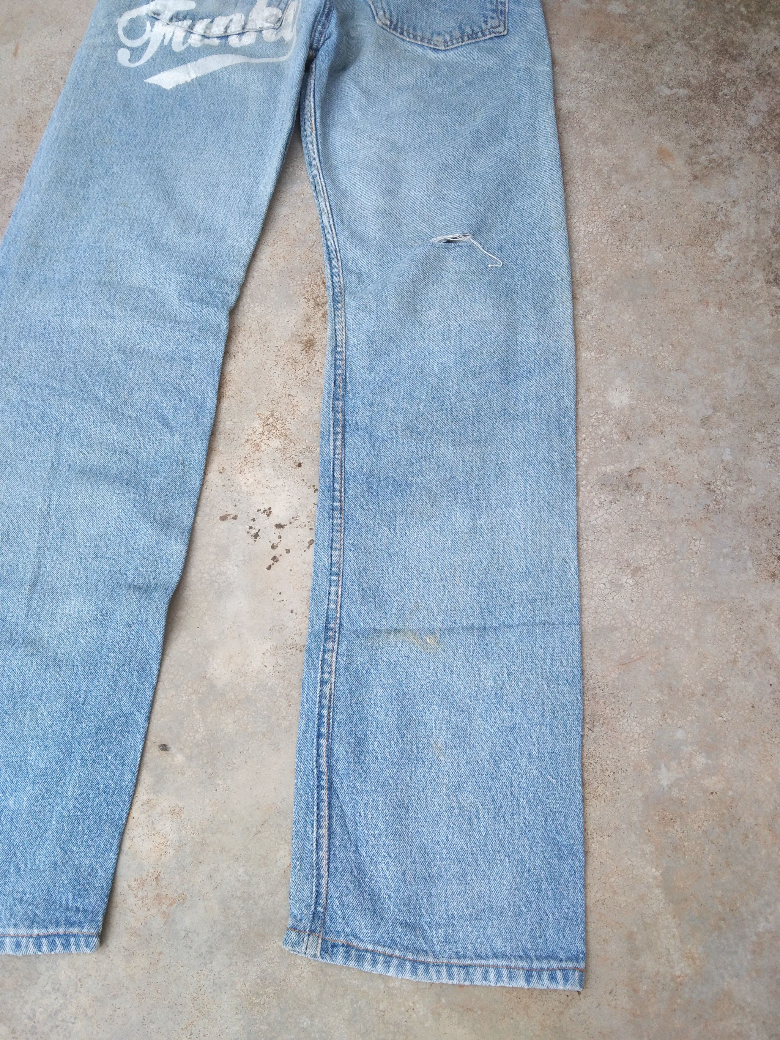 Levi's 80s Vintage Levi's 501 Made In USA Distressed Jeans 28x31 Size US 28 / EU 44 - 5 Thumbnail