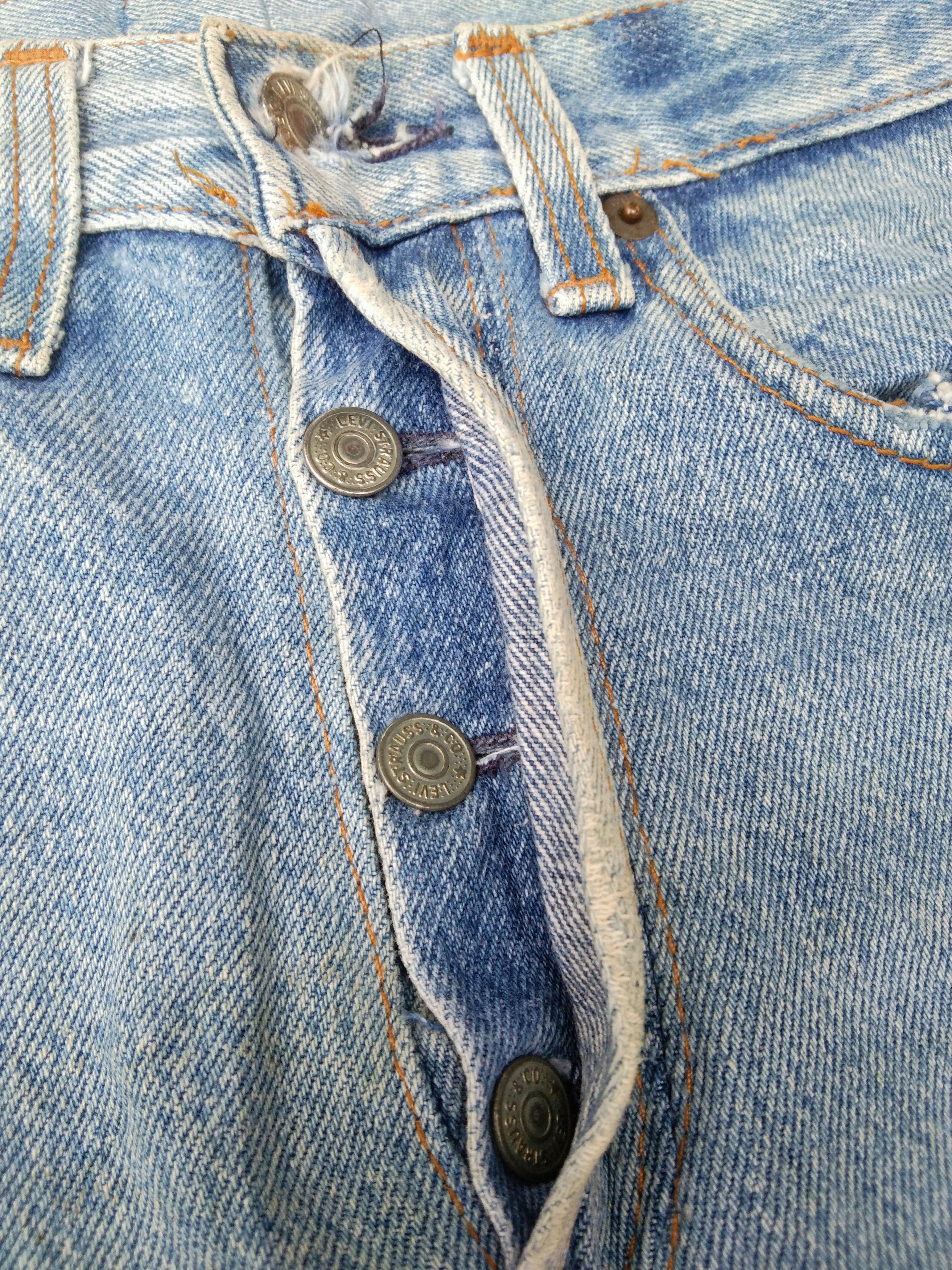 Levi's 80s Vintage Levi's 501 Made In USA Distressed Jeans 28x31 Size US 28 / EU 44 - 15 Thumbnail