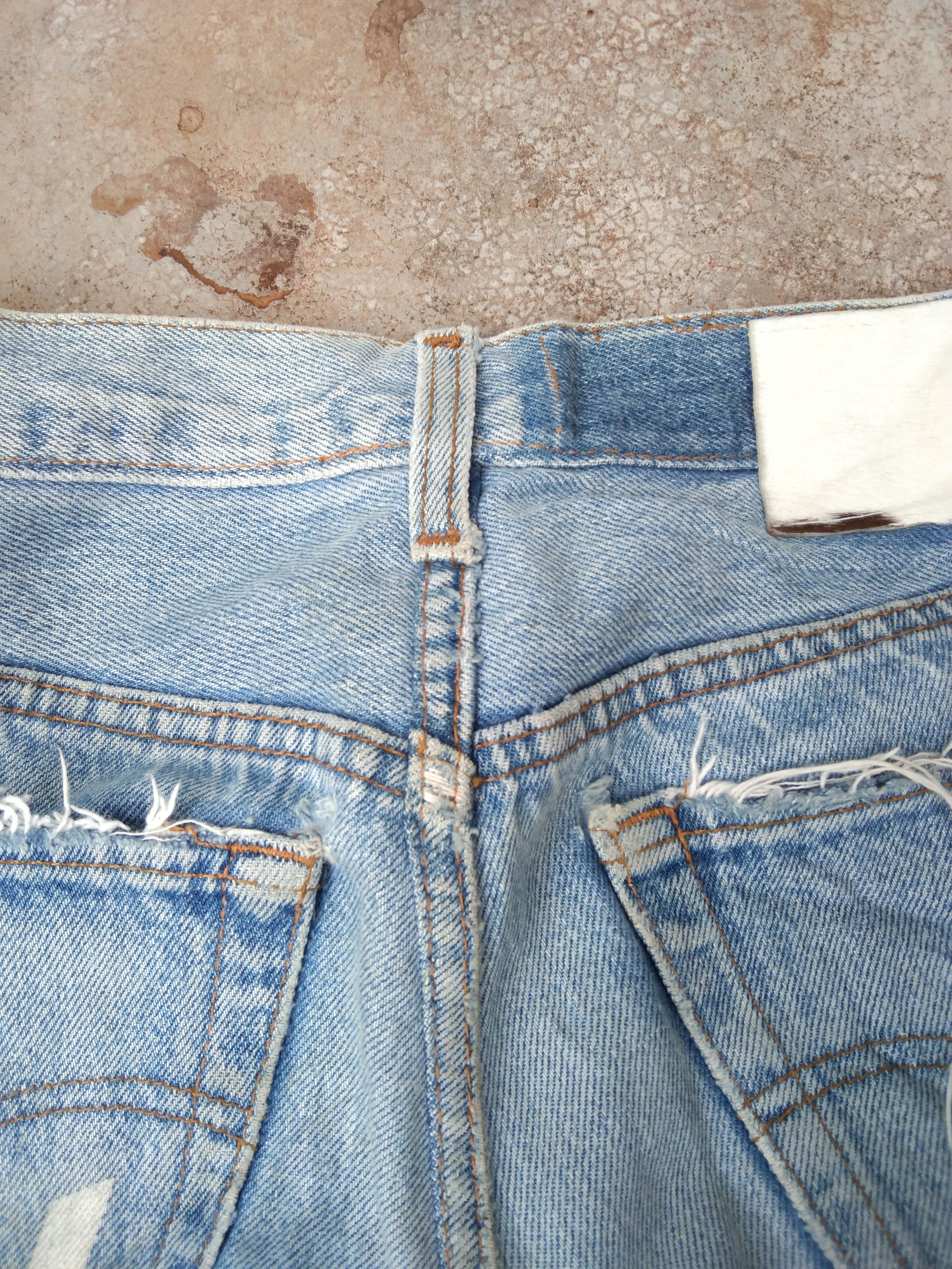 Levi's 80s Vintage Levi's 501 Made In USA Distressed Jeans 28x31 Size US 28 / EU 44 - 7 Thumbnail