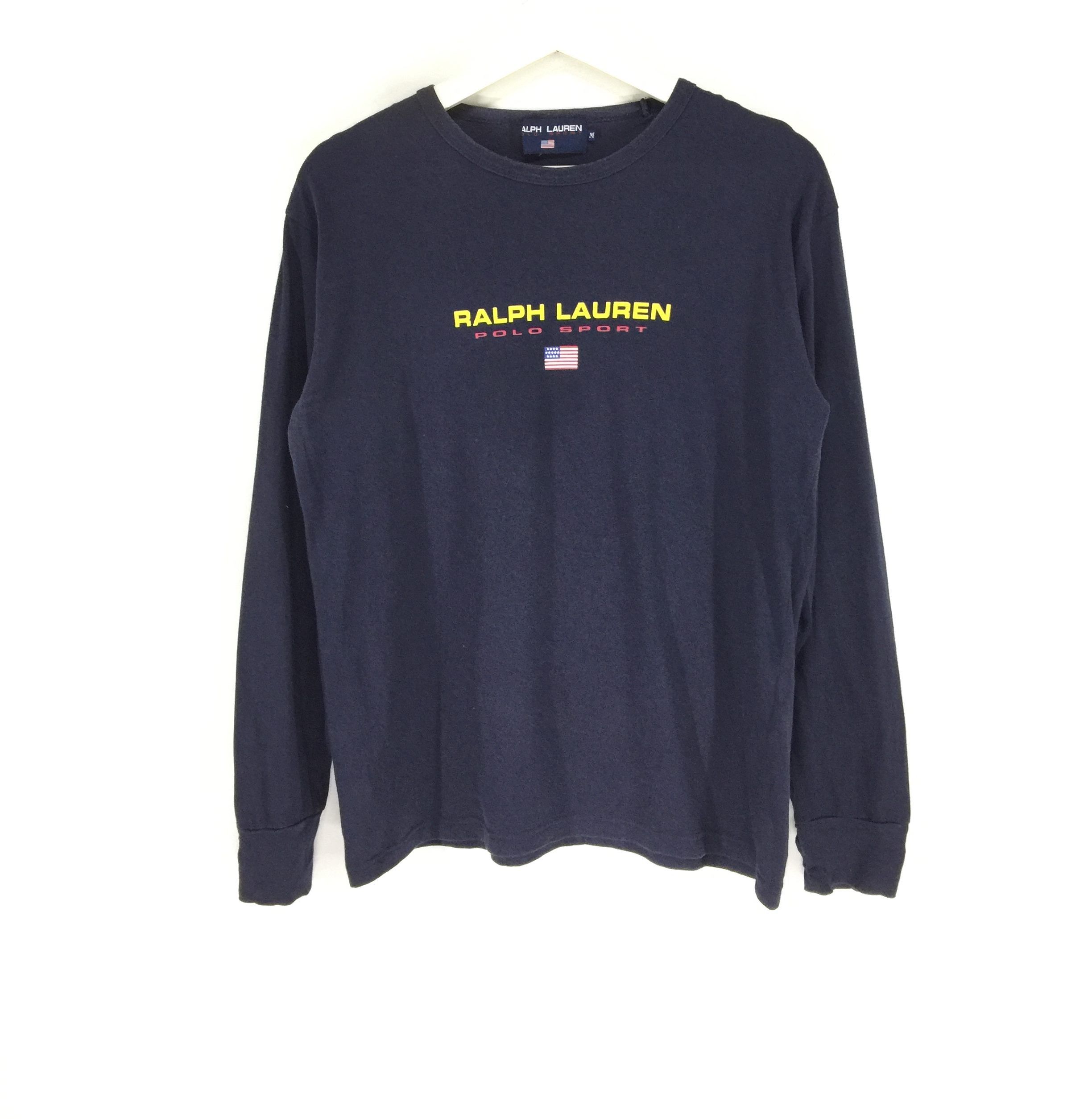 Lo Life × Polo Ralph Lauren × Vintage Polo sport ralph lauren spell out vintage 90s shirt Size US M / EU 48-50 / 2 - 1 Thumbnail