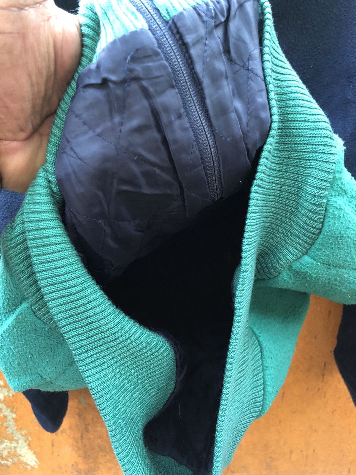 Japanese Brand × Vintage Vintage OFF SHORE men zipper sweater Size US L / EU 52-54 / 3 - 7 Thumbnail