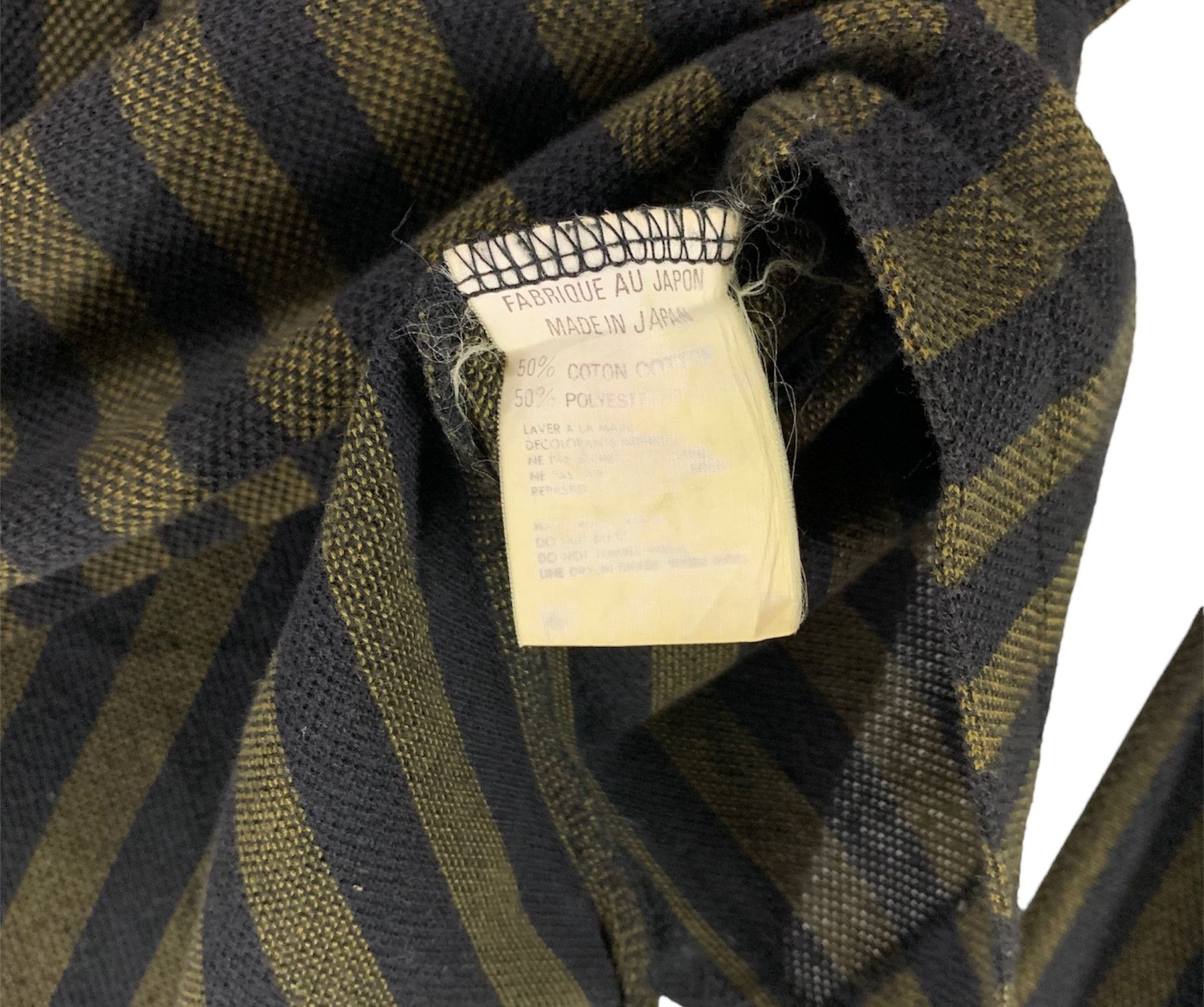 Y's For Men Yohji Yamamoto stripe longsleeve shirt