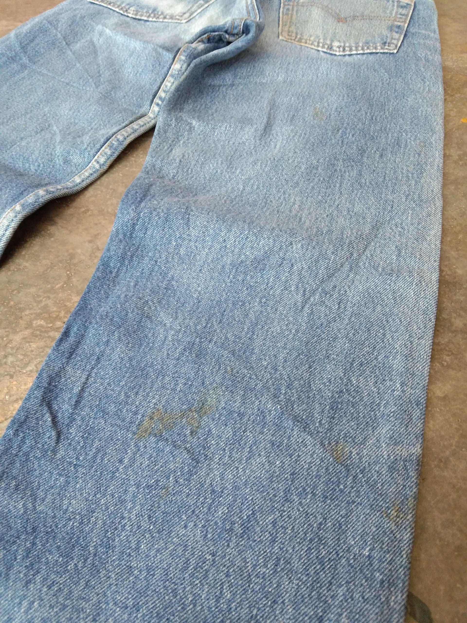 Levi's 90s Vintage Levi's 501 Made In USA Distressed Jeans 27x28 Size US 27 - 4 Thumbnail