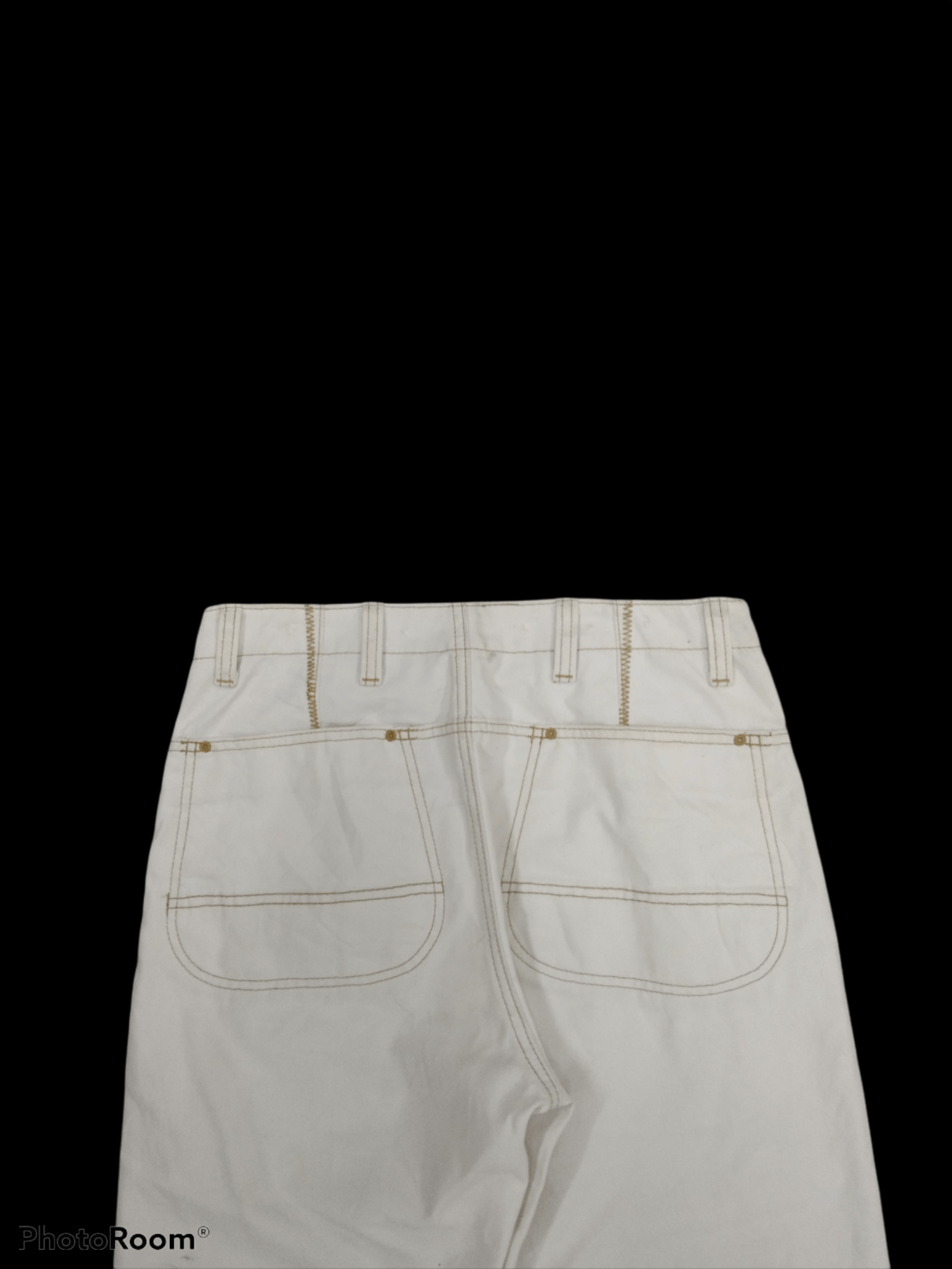 L.L. Bean JAPANESE BRAND DENIM PANTS WHITDOUBLE KNEE L.L.BEAN Size US 30 / EU 46 - 4 Thumbnail