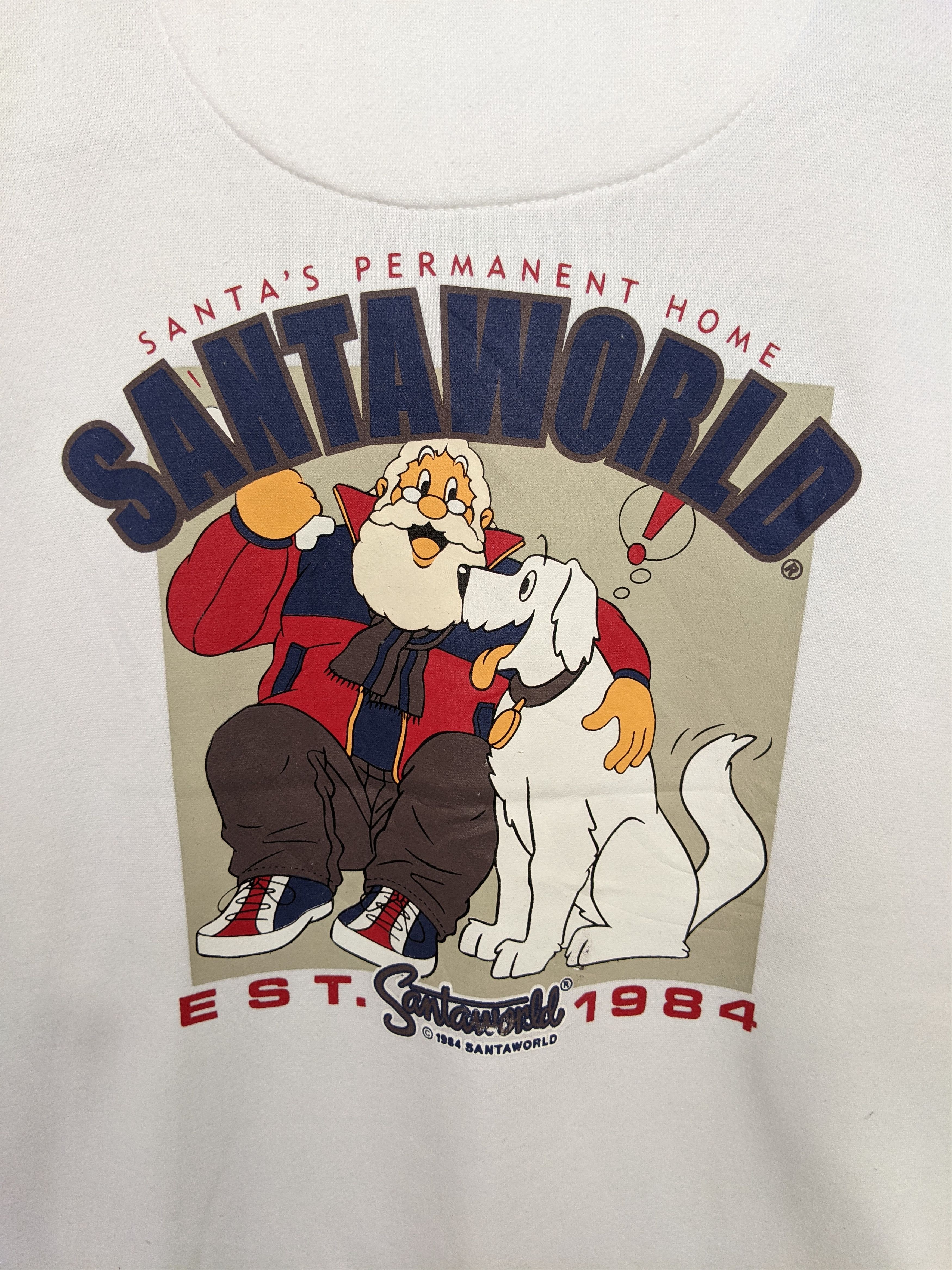 Captain Santors Vintage Santa World Half Zip Sweatshirt/Size L Size US L / EU 52-54 / 3 - 5 Thumbnail