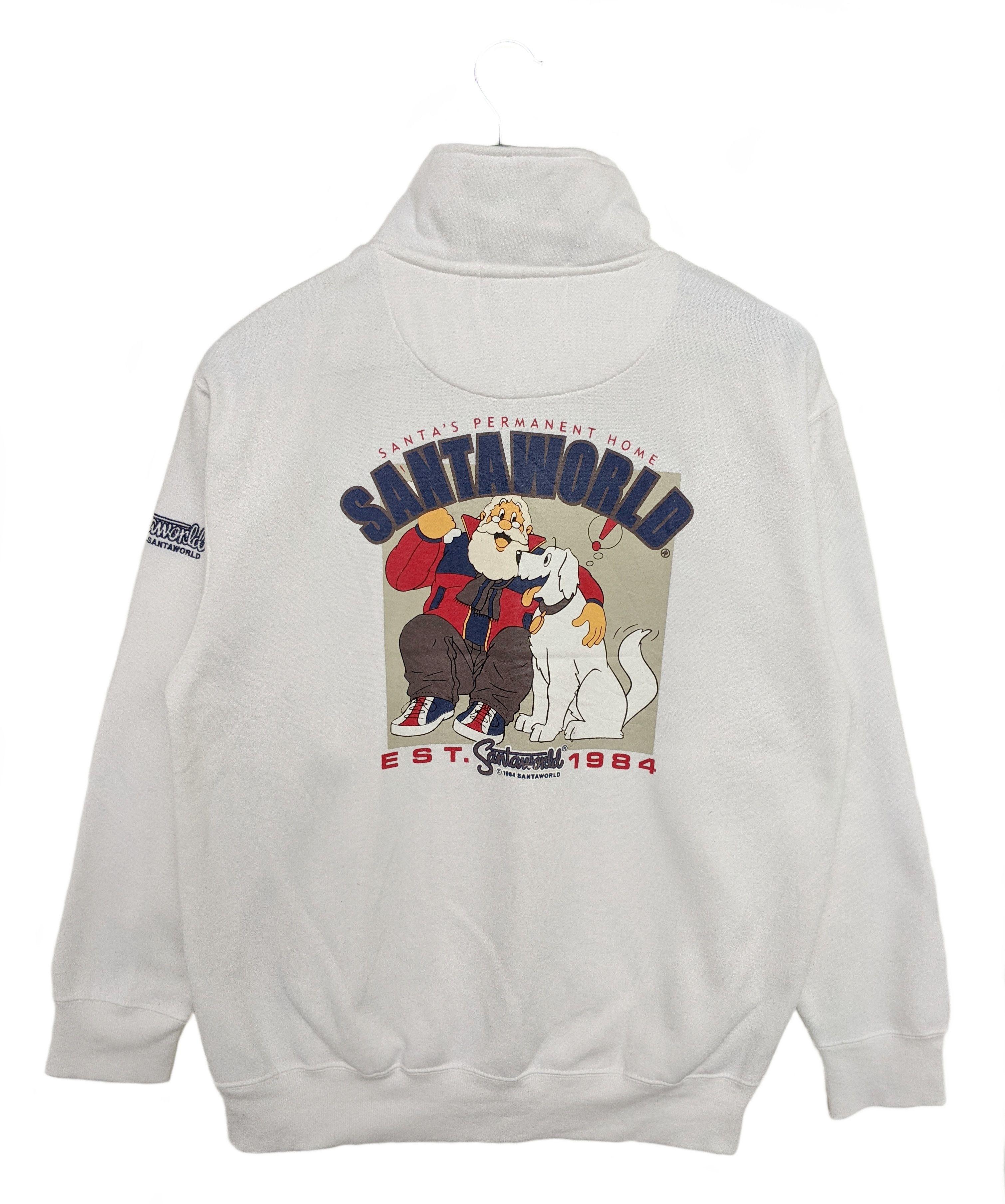 Captain Santors Vintage Santa World Half Zip Sweatshirt/Size L Size US L / EU 52-54 / 3 - 1 Thumbnail