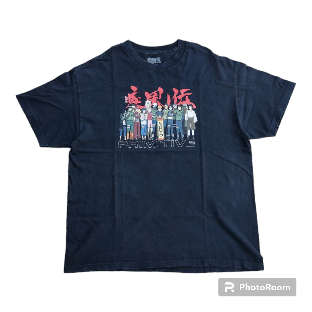 Anime × Japanese Brand 💥Naruto Shippuden x Primitive Shinobi of Konoha T Shirt Size US XL / EU 56 / 4 - 1 Thumbnail