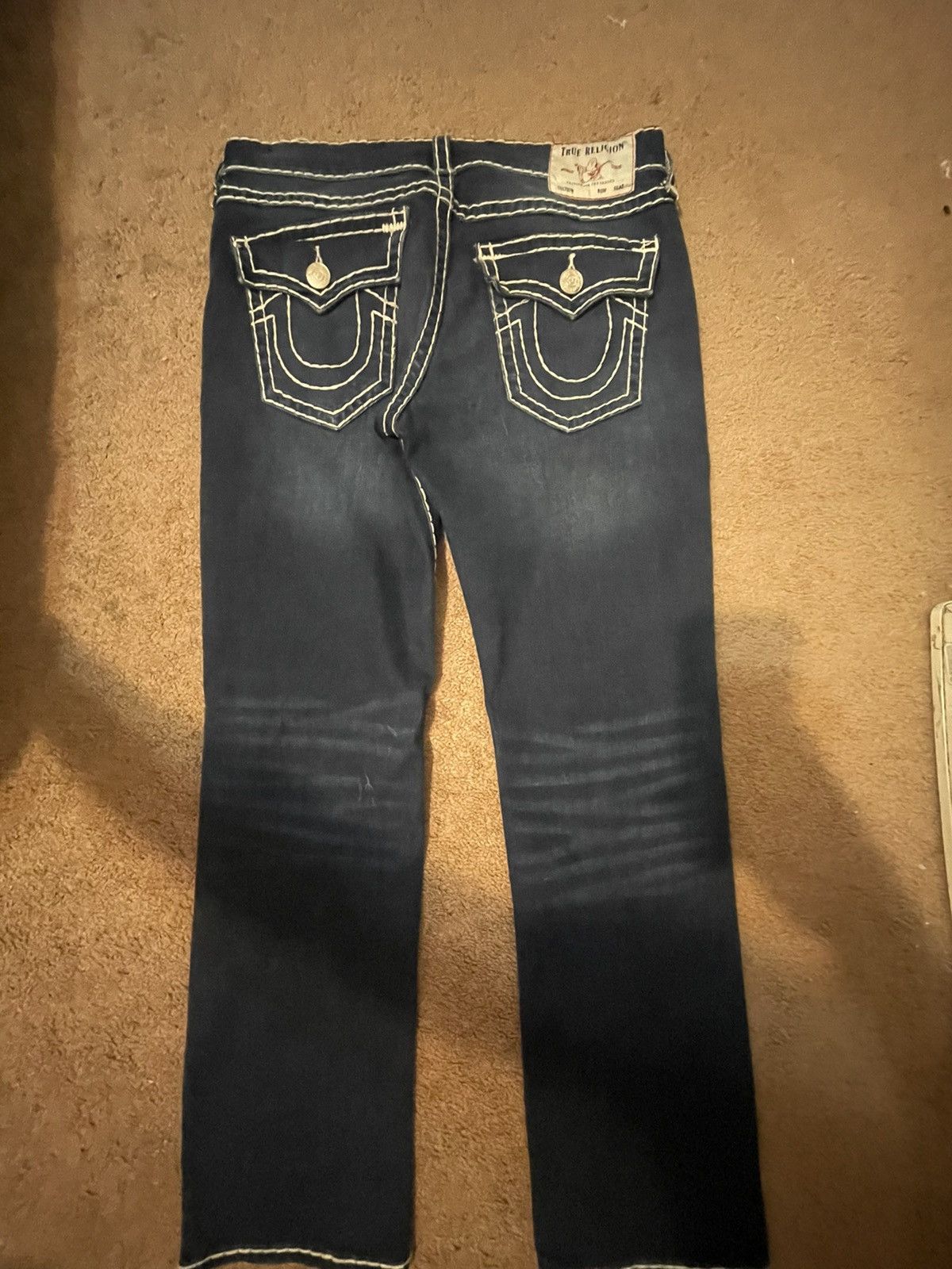 True Religion True religion rope stitch jeans | Grailed
