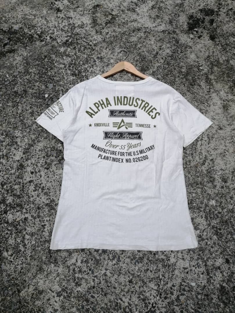 Alpha Industries Alpha Industries U.S. Military Tee Size US M / EU 48-50 / 2 - 1 Thumbnail