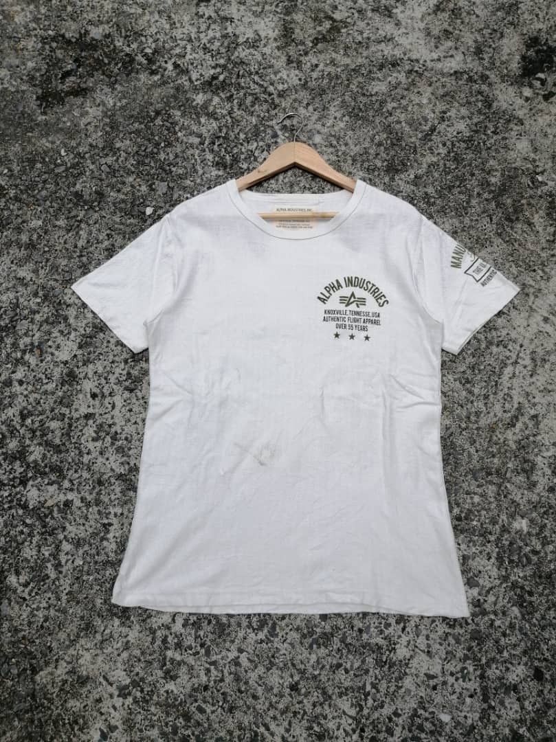 Alpha Industries Alpha Industries U.S. Military Tee Size US M / EU 48-50 / 2 - 2 Thumbnail
