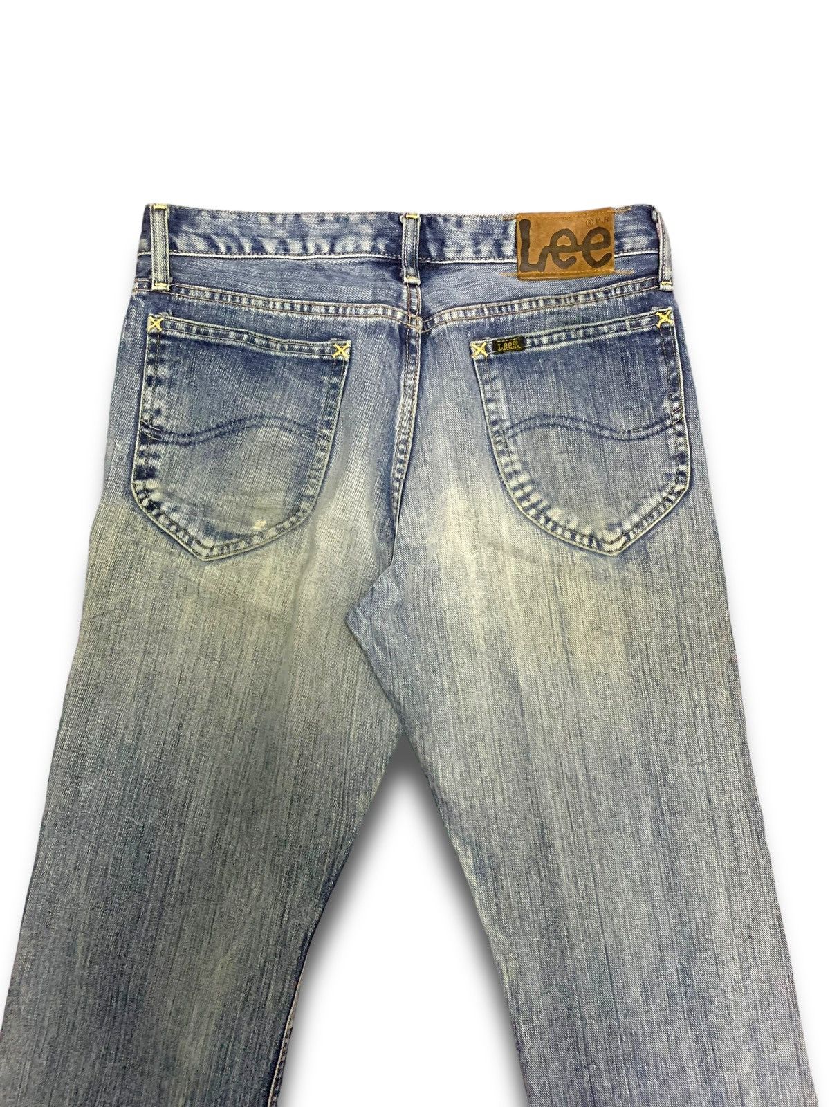 Lee Vintage 90s Lee Cowboy Flared Kaihara Jeans Size US 28 / EU 44 - 4 Thumbnail