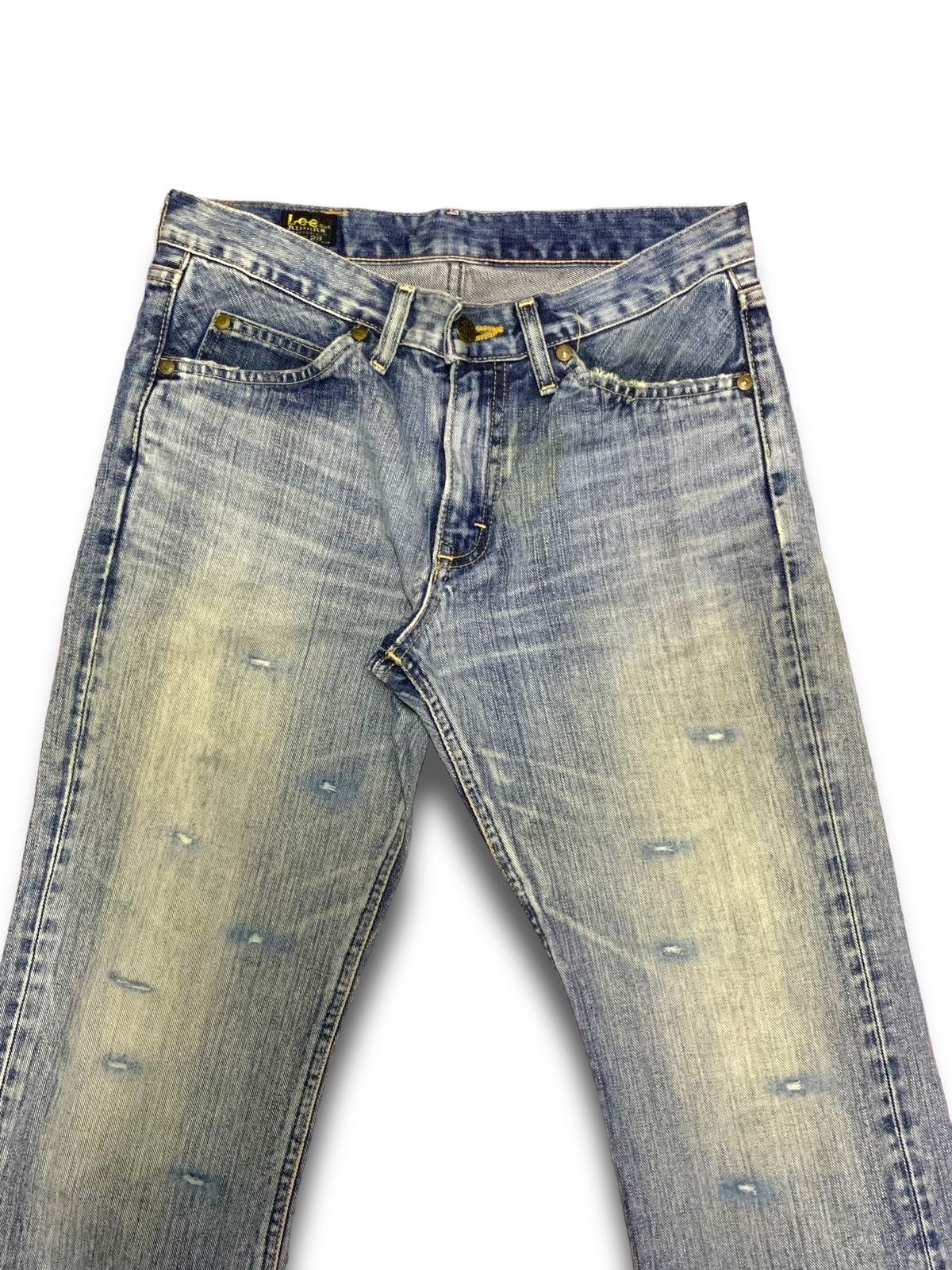 Lee Vintage 90s Lee Cowboy Flared Kaihara Jeans Size US 28 / EU 44 - 3 Thumbnail