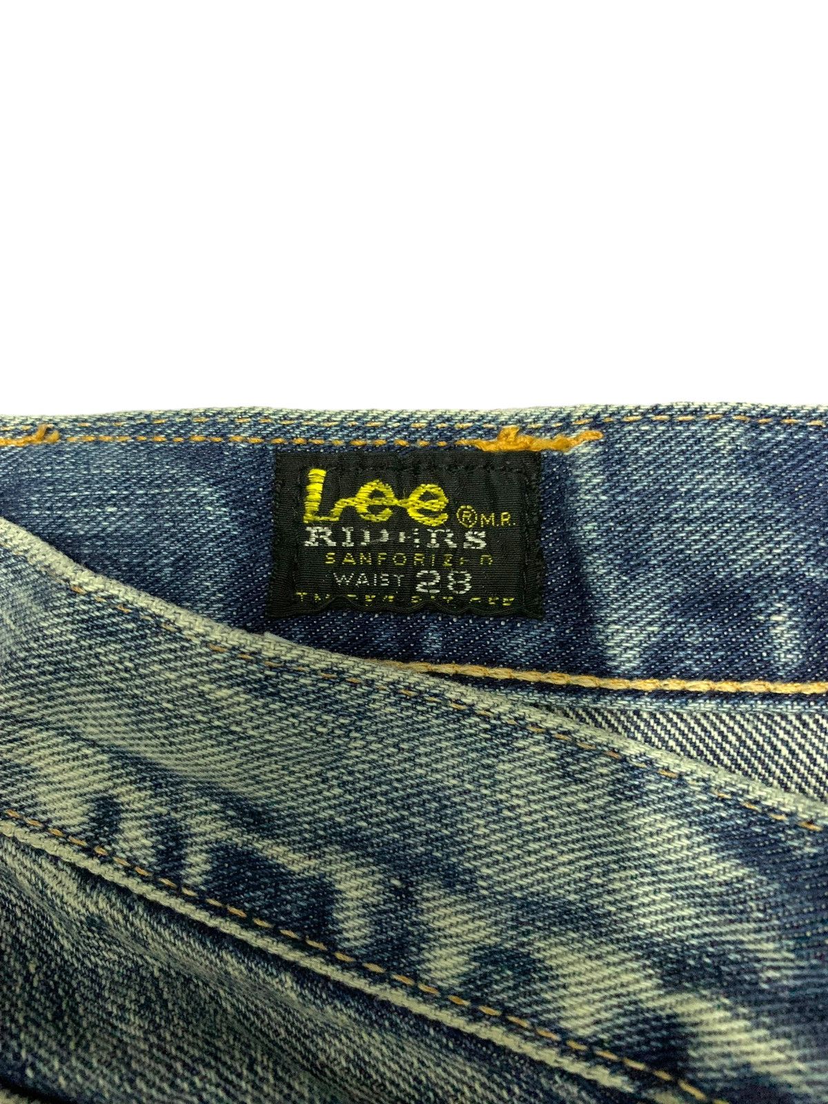 Lee Vintage 90s Lee Cowboy Flared Kaihara Jeans Size US 28 / EU 44 - 7 Thumbnail