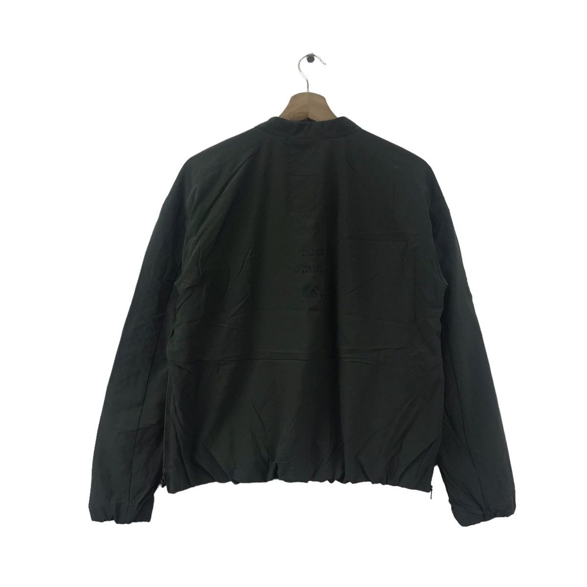 Adidas ADIDAS Stripes Side Green Fleece Sweatshirt Size US M / EU 48-50 / 2 - 9 Thumbnail