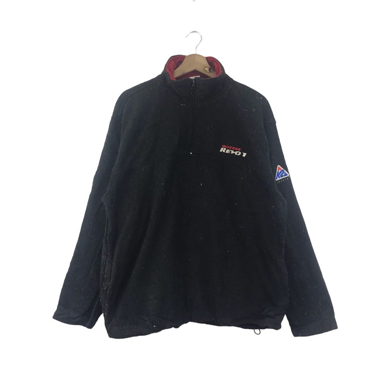 Vintage BLIZZAK REVO 1 Racing Team Tyre Formula One Fleece Jacket Size US L / EU 52-54 / 3 - 1 Thumbnail