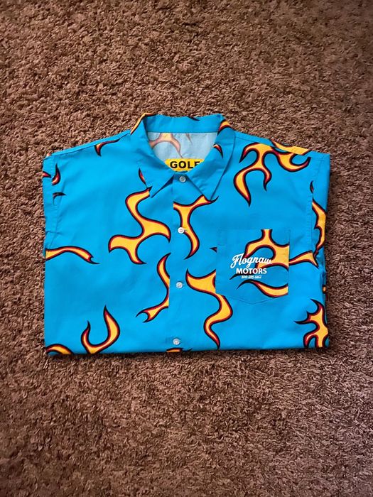 Golf wang best sale flame t shirt