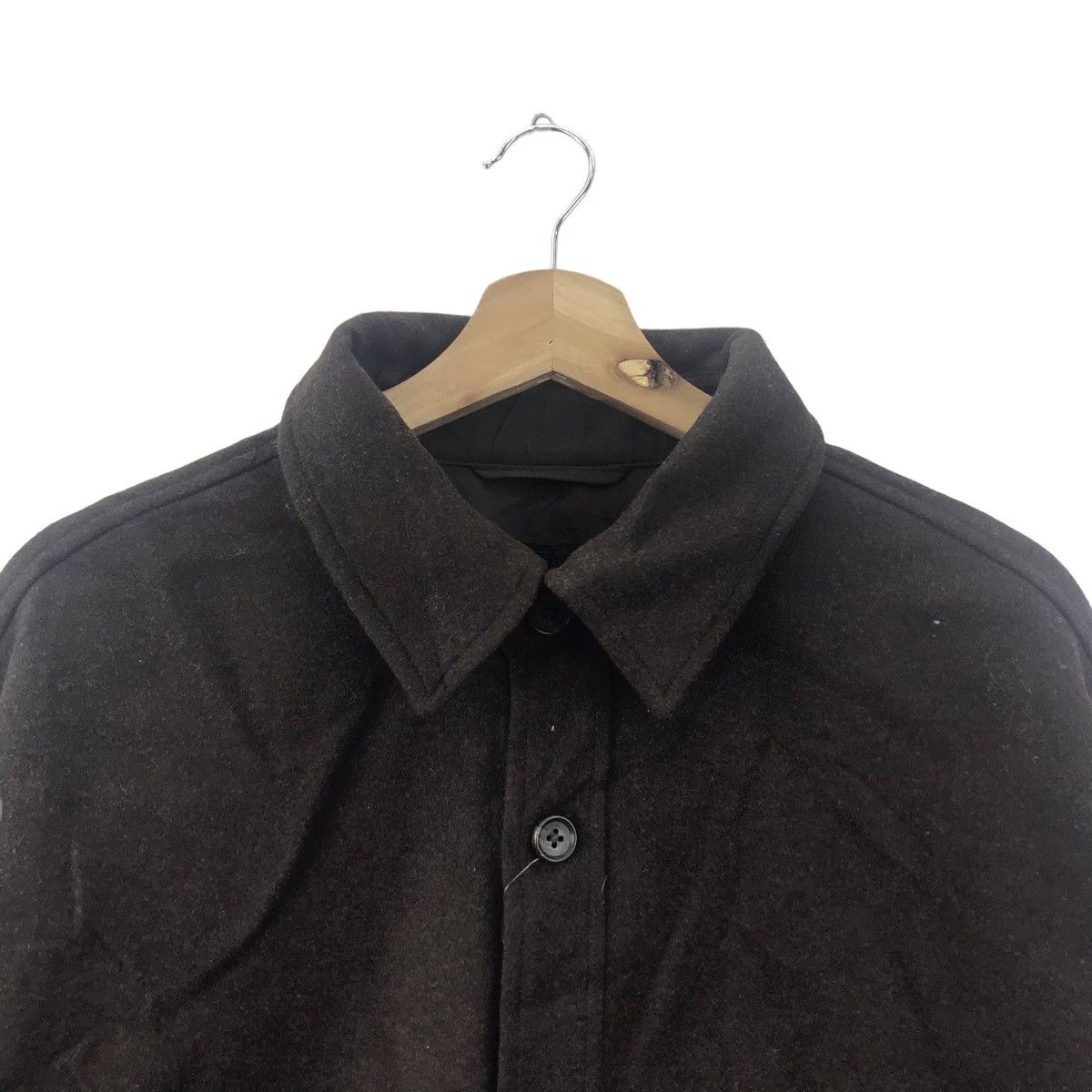 Uniqlo UNIQLO Black Button Up Casual Shirt Size US XXL / EU 58 / 5 - 2 Thumbnail