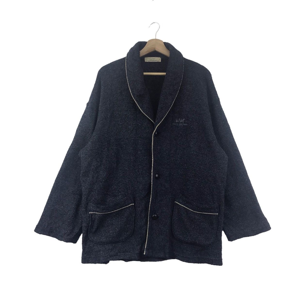 Pierre Balmain Vintage PIERRE BALMAIN PARIS Brand Designer EmbroideredShirt Size US L / EU 52-54 / 3 - 1 Thumbnail