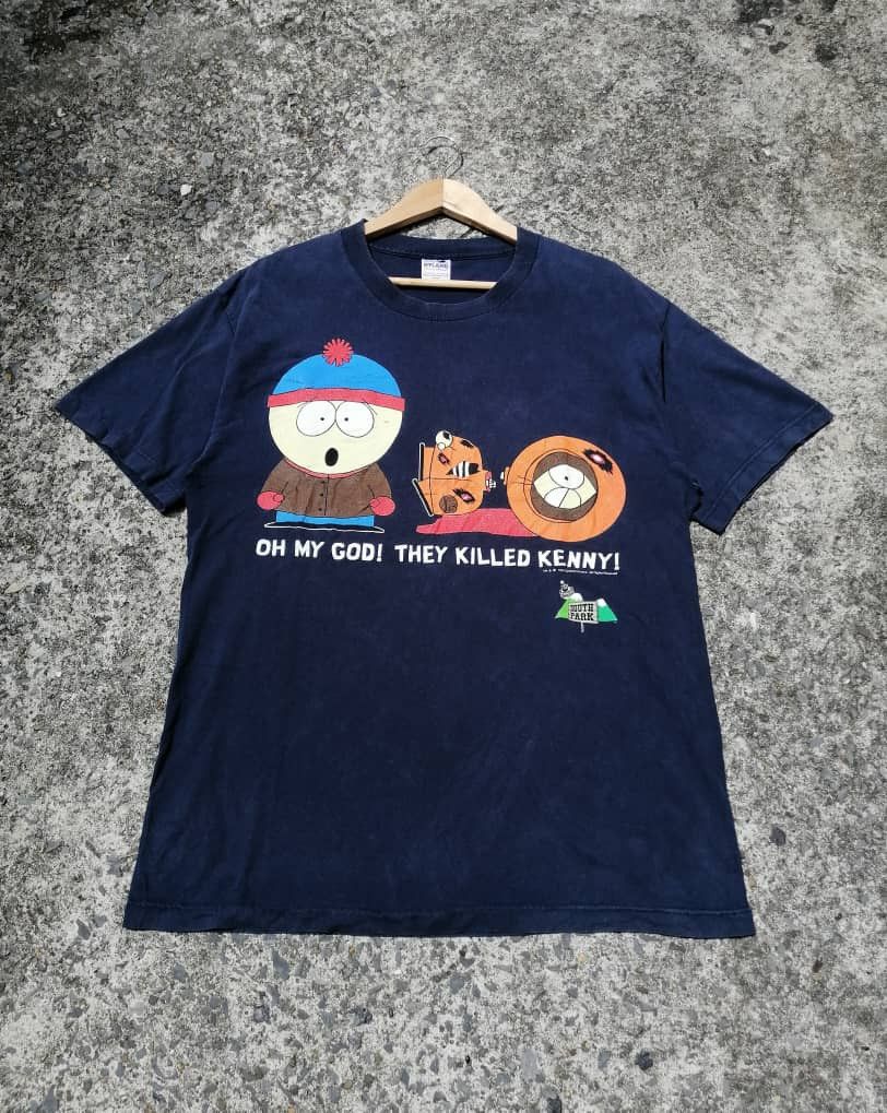 Cartoon Network × Vintage Vintage 90s South Park They Killed Kenny Tee Size US M / EU 48-50 / 2 - 1 Thumbnail