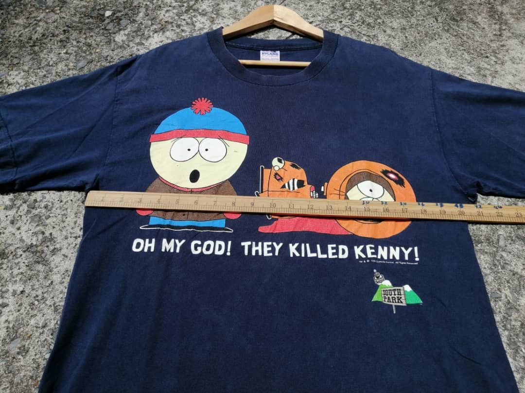 Cartoon Network × Vintage Vintage 90s South Park They Killed Kenny Tee Size US M / EU 48-50 / 2 - 5 Thumbnail