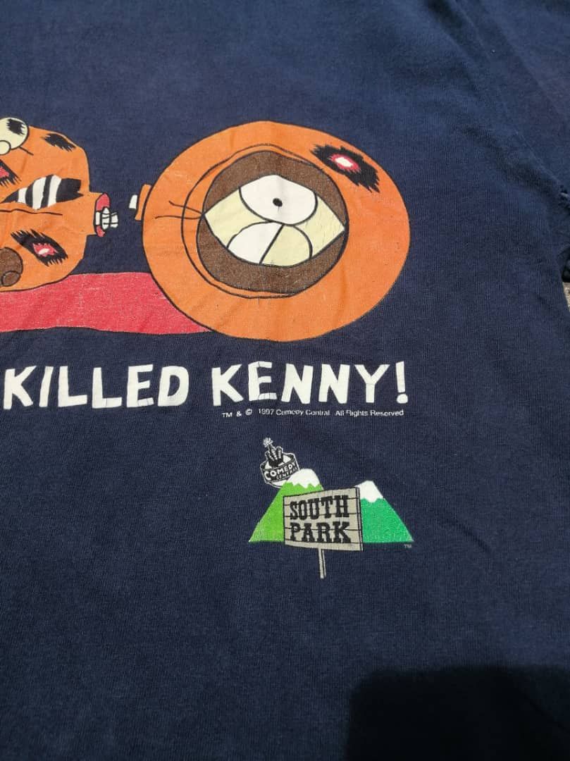 Cartoon Network × Vintage Vintage 90s South Park They Killed Kenny Tee Size US M / EU 48-50 / 2 - 8 Thumbnail