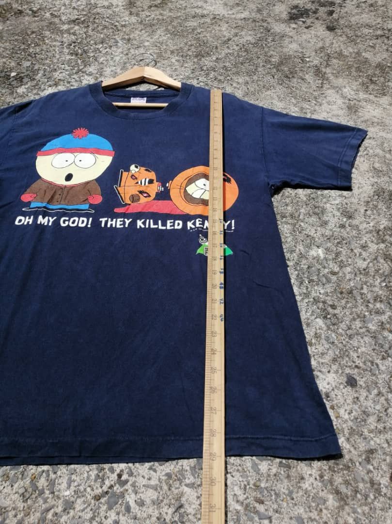 Cartoon Network × Vintage Vintage 90s South Park They Killed Kenny Tee Size US M / EU 48-50 / 2 - 2 Thumbnail