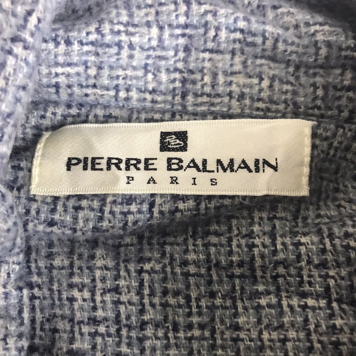 Vintage PIERRE BALMAIN PARIS Brand Designer Button Up Shirt