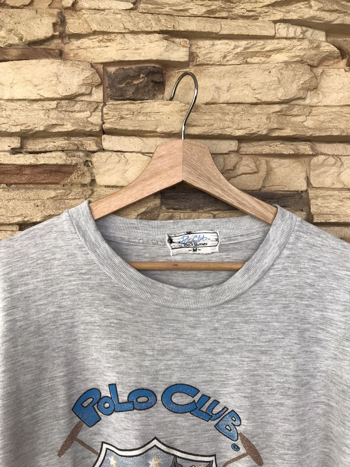 Beverly Hills Polo Club Vintage Distressed Polo Club Bill’s Buddies Tee Size US M / EU 48-50 / 2 - 5 Thumbnail