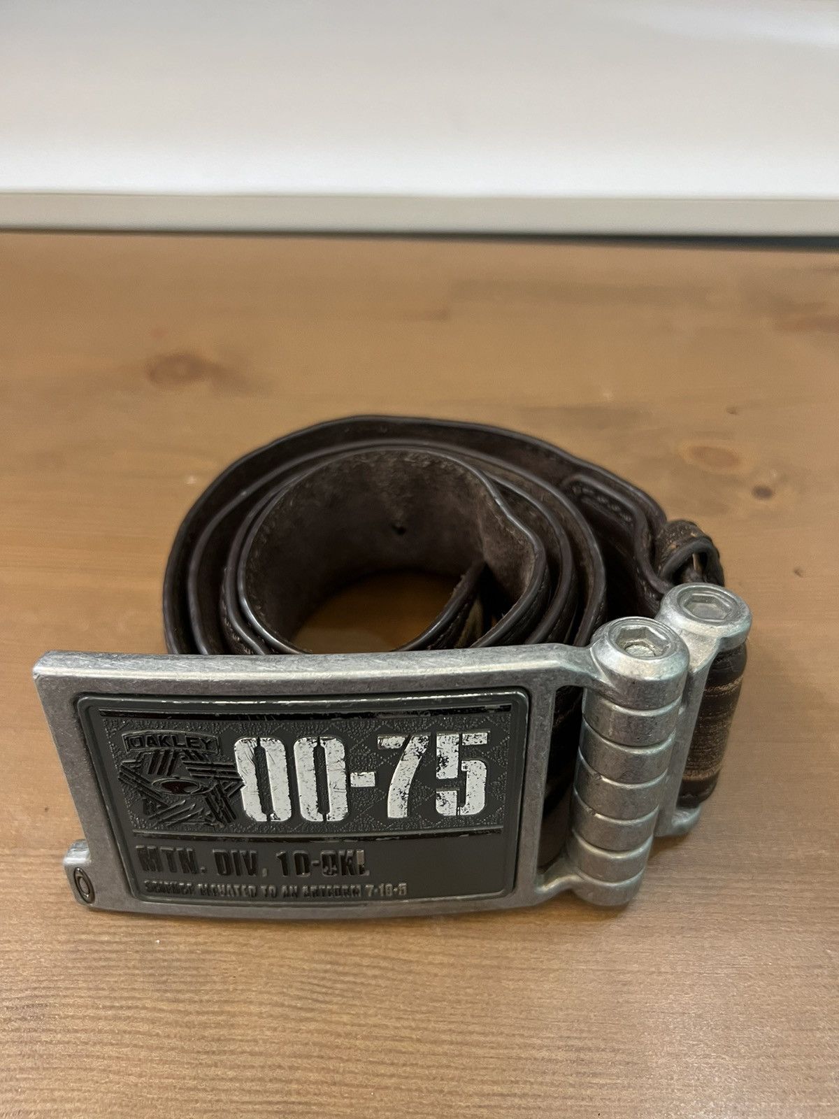 Oakley Oakley Belts Rare Style Size 32 - 2 Thumbnail