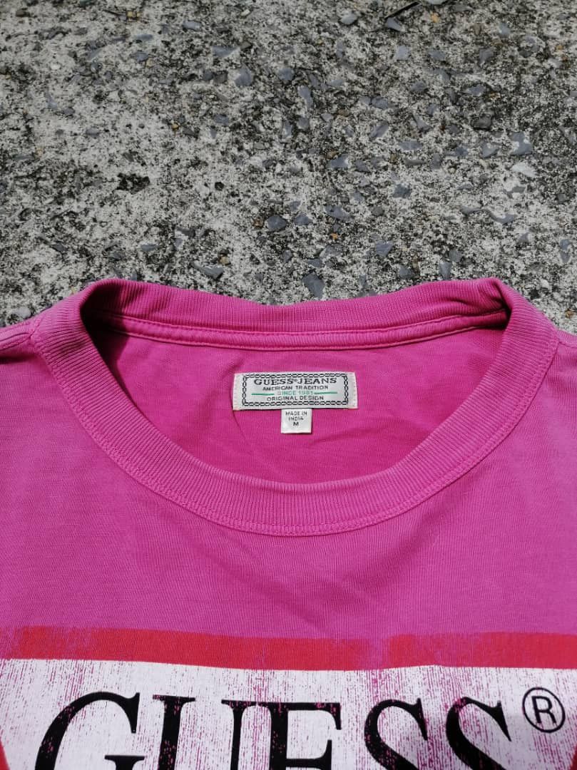 Guess × Vintage Vintage 90s Guess Logo Tee Size US M / EU 48-50 / 2 - 7 Thumbnail