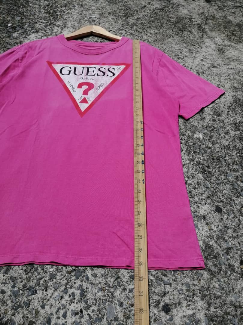 Guess × Vintage Vintage 90s Guess Logo Tee Size US M / EU 48-50 / 2 - 3 Thumbnail