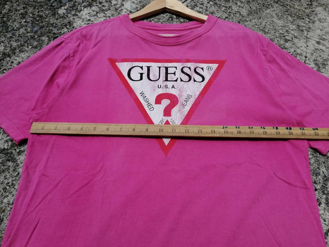 Guess × Vintage Vintage 90s Guess Logo Tee Size US M / EU 48-50 / 2 - 2 Thumbnail
