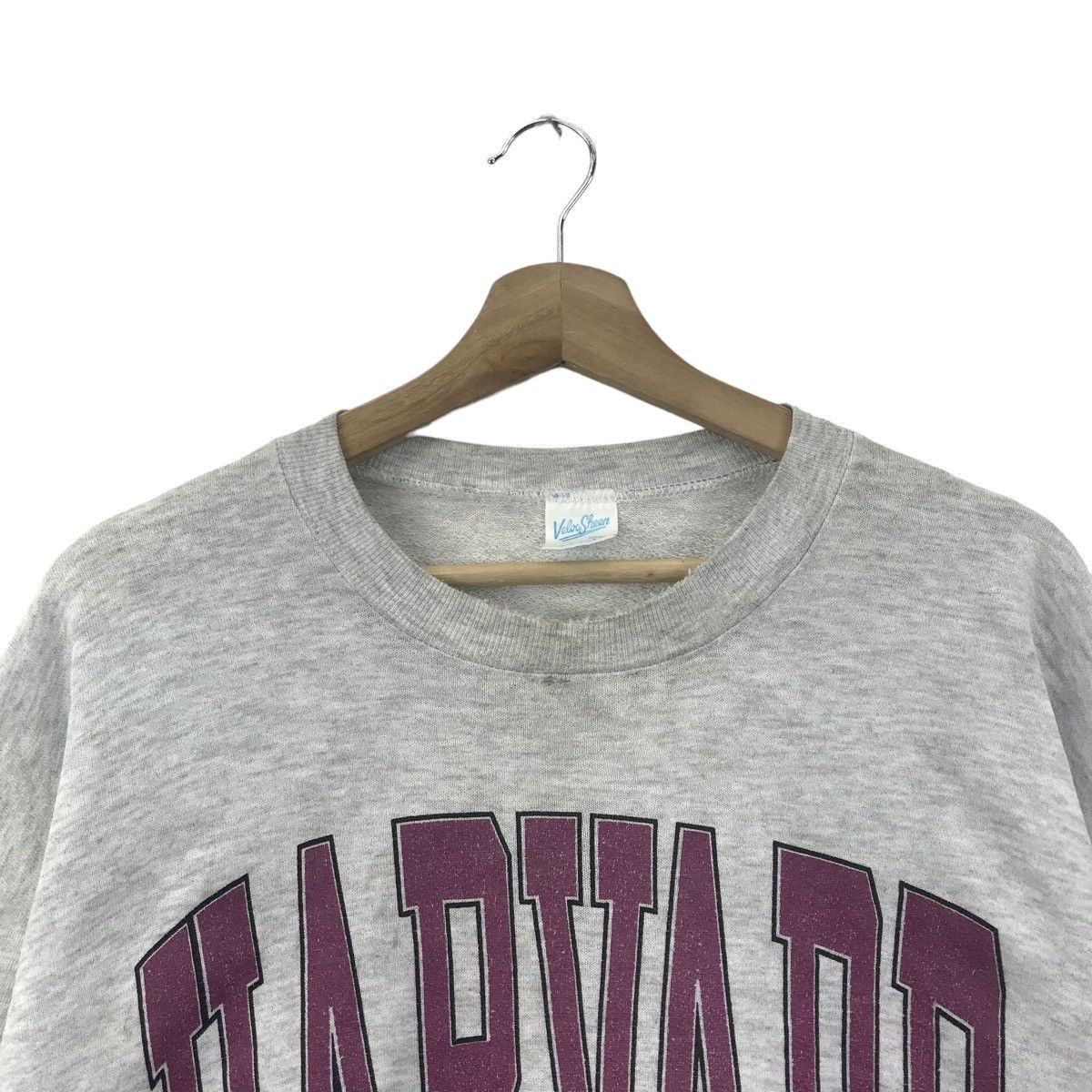 Other Vintage 90s HAVARD University Distressed Big Logo Sweatshirt Size US L / EU 52-54 / 3 - 2 Thumbnail